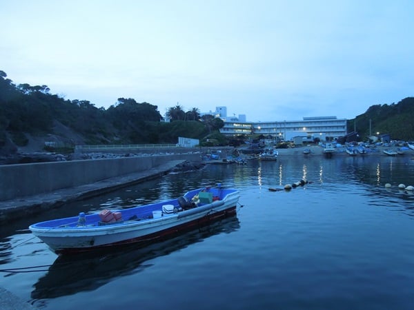 アナゴ釣りは漁港内が好ポイント
