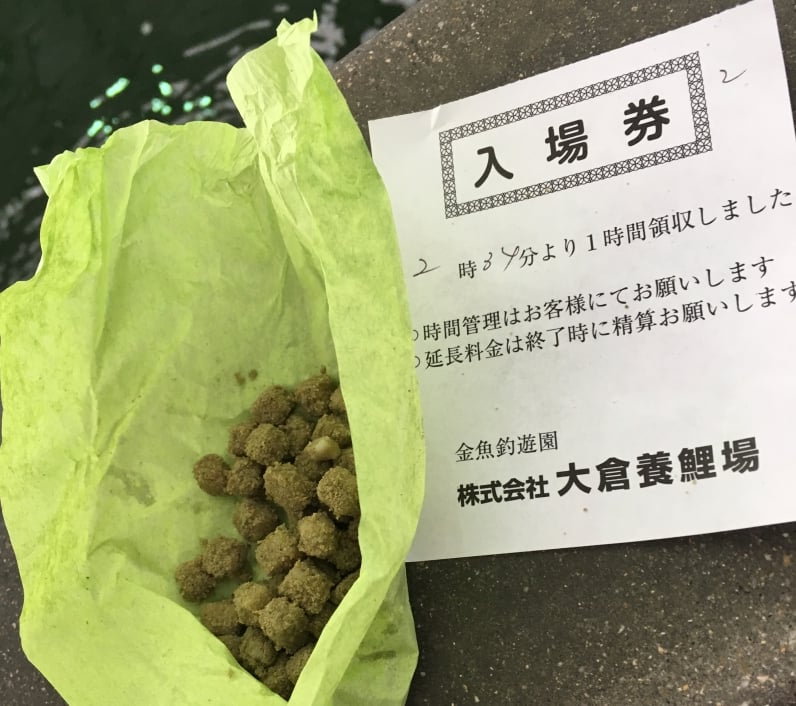 大倉養鯉場のシステム